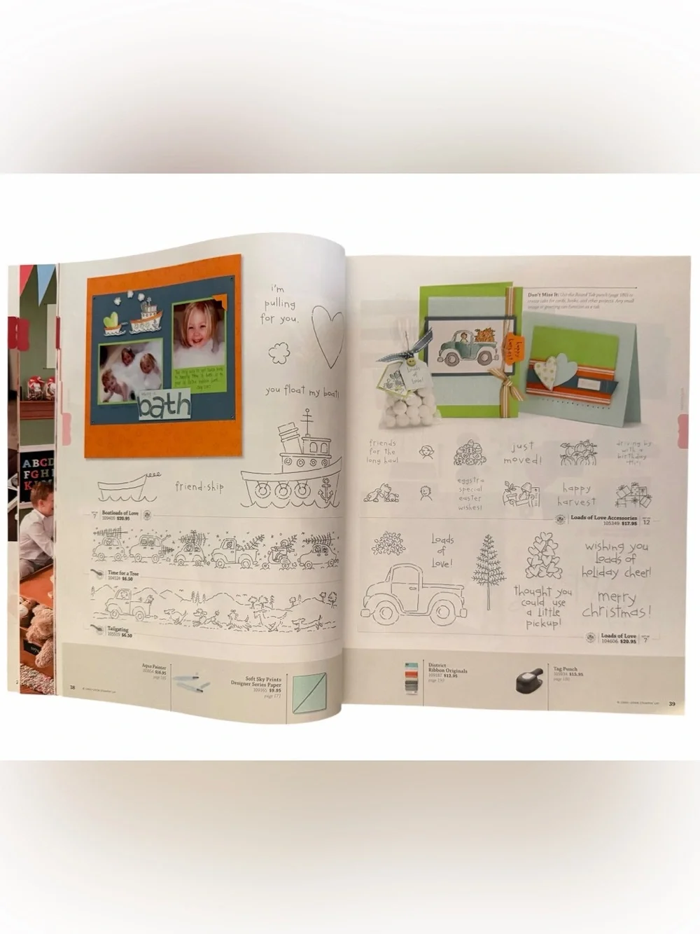 2 Stampin' Up! Idea Book & Catalogs 2008 Spring – Summer & Fall – Winter edition